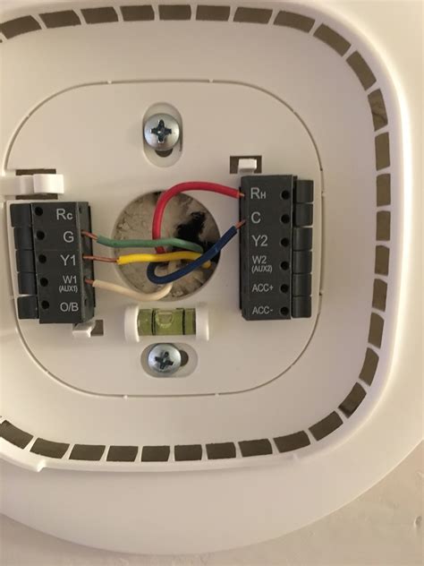 Confirmed when I swapped the red and white wires at the 760 end. . Ecobee wire diagram